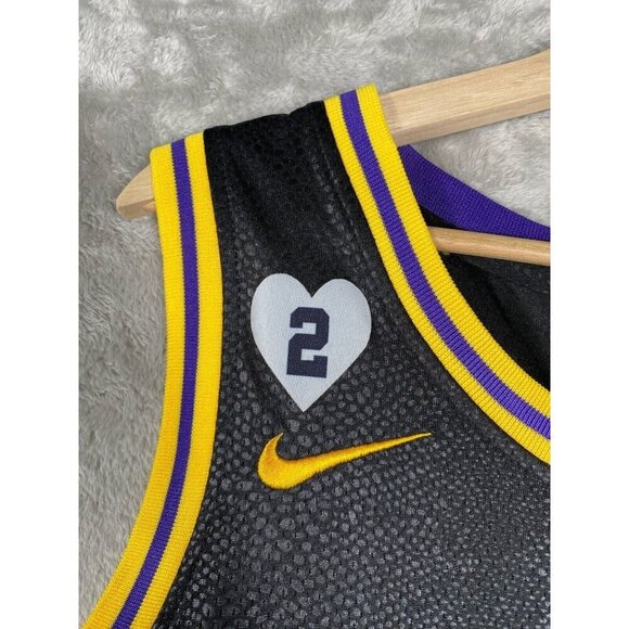 Nike Kobe Bryant Black Mamba City Edition Lakers Jersey - Size 44 - Tribute 8/24 - Picture 3 of 14